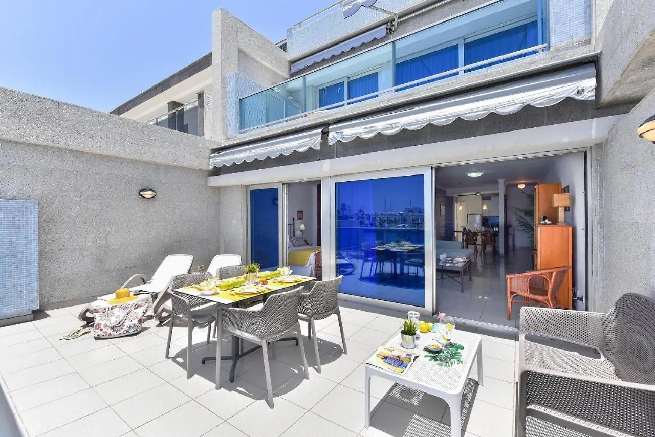 Luxury Beachfront Mogan Puerto De Mogan Apartment